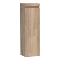 BRAUER Solution Badkamerkast - 120x35x35cm - 1 rechtsdraaiende deur - hout - grey oak HK-NWS120RGO