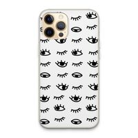 Eye pattern #2: iPhone 13 Pro Max Transparant Hoesje