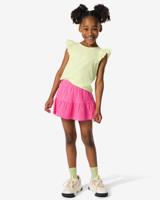 HEMA Kinderskort Rib Jersey Roze (roze)