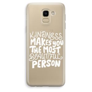 The prettiest: Samsung Galaxy J6 (2018) Transparant Hoesje