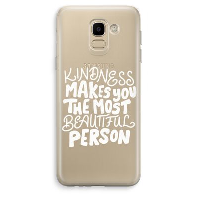 The prettiest: Samsung Galaxy J6 (2018) Transparant Hoesje