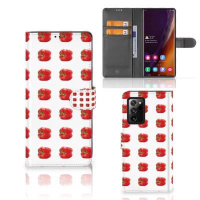 Samsung Galaxy Note20 Ultra | Book Cover | Paprika Red