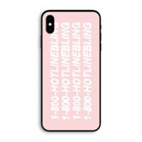 Hotline bling pink: iPhone XS Max Biologisch afbreekbaar hoesje