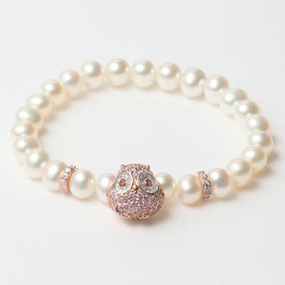 Lancaster JLA-BR-OWL-2-WH 16 mm Dames armband