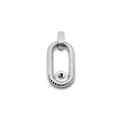 Melano Twisted Tayla Hanger | Zilver