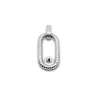 Melano Twisted Tayla Hanger | Zilver