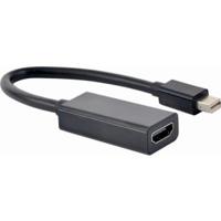 Gembird 4K Mini DisplayPort naar HDMI adapterkabel, 15 cm, zwart