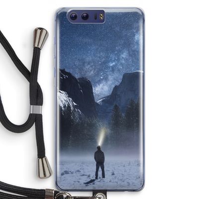 Wanderlust: Honor 9 Transparant Hoesje met koord