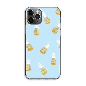 Ananasjes: iPhone 11 Pro Max Transparant Hoesje