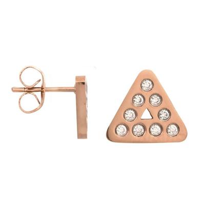 iXXXi Oorbellen Design Triangle Rosé