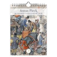 Anton Pieck Weeknotitiekalender 2026 Postkoets