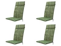 Kussen hoog universeel ca. 120x50 cm Joah sage (4 stuks) Madison - Madison