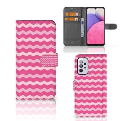 Samsung Galaxy A33 5G | Telefoon Hoesje | Waves Pink