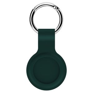 Lunso - Houder met sleutelhanger - Apple Airtags - Donkergroen