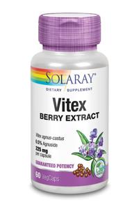 Solaray Vitex agnus castus extract (60 vega caps)