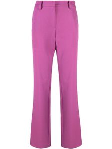 Magda Butrym pantalon en laine à coupe droite - Rose