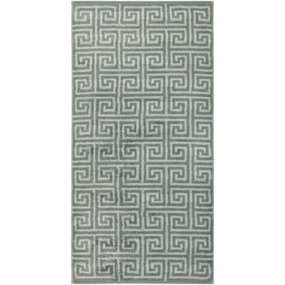 Cawö Cawo Noblesse Elegance Allover print Badlaken 80/150 nordic green