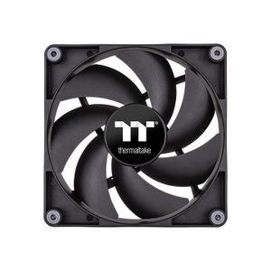 Thermaltake CL-F147-PL12BL-A PC-ventilator Zwart (b x h x d) 120 x 120 x 25 mm