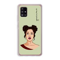 Pop-Art Creator: Samsung Galaxy A51 5G Transparant Hoesje
