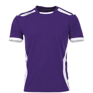 Hummel 110106 Club Shirt Korte Mouw - Purple-White - XXL