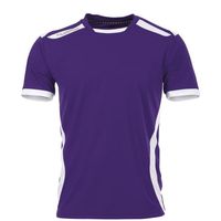 Hummel 110106 Club Shirt Korte Mouw - Purple-White - XXL - thumbnail