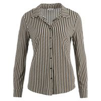 Enjoy - L.taupe Blouse allover print - Maat XXL Enjoy - L.taupe Blouse allover print - Maat XXL