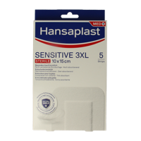 Hansaplast Pleisters sensitive 3XL 5 Stuks