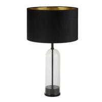 Searchlight Unieke tafellampOxford met zwarte kap - EU81710BK