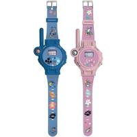 Stitch digitaal horloge met walkietalkiefunctie, bereik tot 200 meter