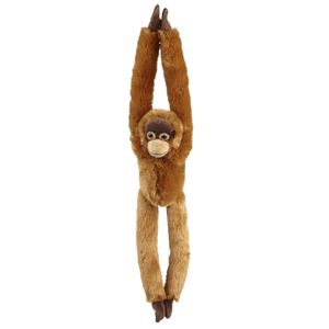 Pluche knuffel dieren hangende Orang Utan Aap 65 cm