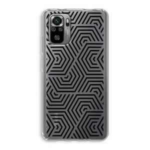 Magic pattern: Xiaomi Redmi Note 10S Transparant Hoesje