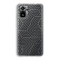 Magic pattern: Xiaomi Redmi Note 10S Transparant Hoesje