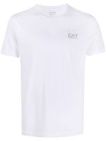 Ea7 Emporio Armani t-shirt à patch logo - Blanc