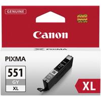 Canon Inktcartridge CLI-551GY XL Origineel Grijs 6447B001 - thumbnail