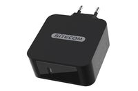 Sitecom CH-016 oplader voor mobiele apparatuur Universeel Zwart USB Snel opladen Binnen