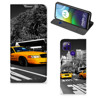 Motorola Moto G9 Power Book Cover New York Taxi