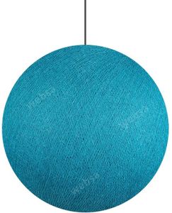 Cotton Ball Hanglamp Donker Aqua (Large)