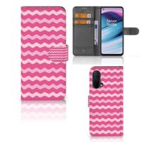 OnePlus Nord CE 5G | Telefoon Hoesje | Waves Pink OnePlus Nord CE 5G | Telefoon Hoesje | Waves Pink