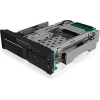 ICY BOX 173SSK behuizing voor opslagstations 2.5/3.5 HDD-/SSD-behuizing Zwart