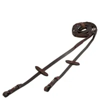 BR teugel Biothane Cinderford Zwart donkerbruin maat:full