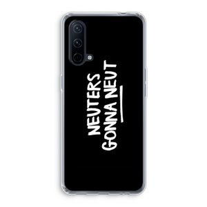 Neuters (zwart): OnePlus Nord CE 5G Transparant Hoesje