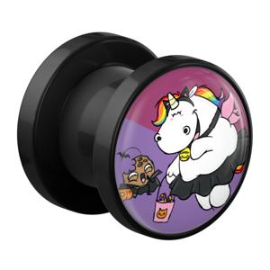 Tunnel met Chubby Unicorn Design Acryl Tunnels & Plugs