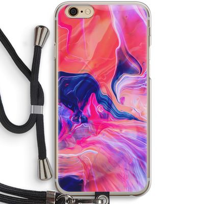 Earth And Ocean: iPhone 6 / 6S Transparant Hoesje met koord