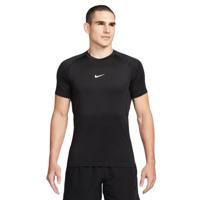 Nike Pro Ondershirt Korte Mouwen Wit Zwart