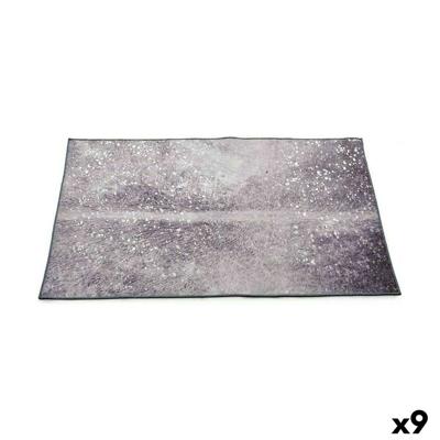 Tapijt Gift Decor Wit Grijs 100 x 150 cm (9 Stuks)