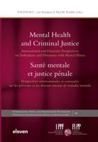 Mental Health and Criminal Justice / Santé mentale et justice pénale - - ebook