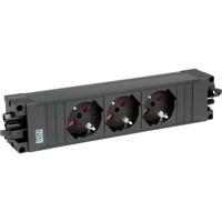 Bachmann 906.329 Stekkerdoosmodule Zwart 1 stuk(s)