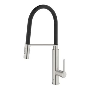 GROHE Feel Keukenkraan - uittrekbare uitloop - 2 straalsoorten - met profesionele handdouche - rvs 31489DC0