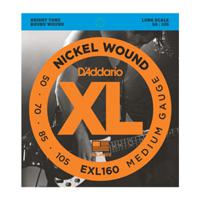 D&apos;Addario EXL160TP Nickel Wound Medium 50-105 snaren voor elektrische bas (2 sets)