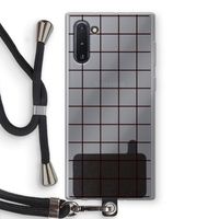 Rooster: Samsung Galaxy Note 10 Transparant Hoesje met koord